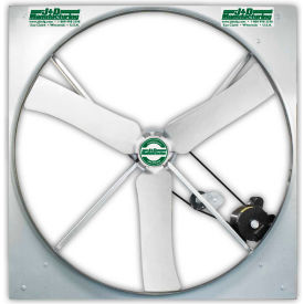 60" Panel Fan - Belt Drive - 115/208-230V - 2HP - 1PH - 37,500 CFM