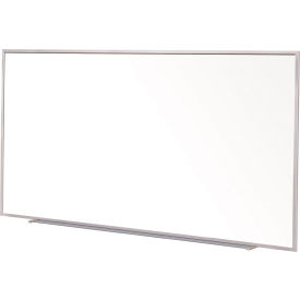 Magnetic Projection Porcelain Whiteboard - Aluminum Frame - 5'H x 10'W
