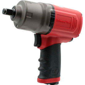 High Performance Industrial Impact Wrench w/Ring Retainer, 1/2" Drive Size
