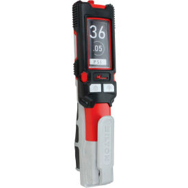 Precision Inflator Gauge, Digital 0-160 PSI, with dual straight chuck and 15" Hose