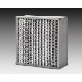 HEPA Filter, 24"W X 24"H X 11-1/2"D, 99.97% Efficient, High Capacity