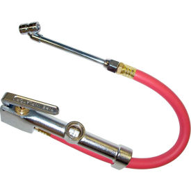 Tire Inflator Gauge with Dual-Head Chuck