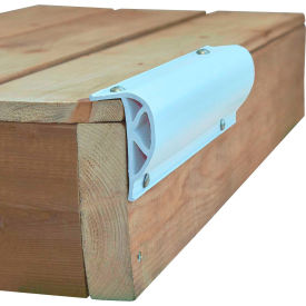 Heavy Slant "P" Profile, 24 ft. (3x8' lengths), White