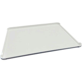 Molded Fiberglass Drying Tray with Drop Ends 29 7/8" x 23 7/8" x 1" White