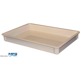 Molded Fiberglass Stacking Cannabis Container 25.75" x 17.75" x 3" White