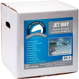 50lb Bare Ground Jet Way Sodium Formate Granular Deicer
