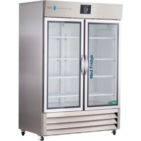Premier Pharmacy Refrigerator, 49 Cu. Ft., Stainless Steel, Glass Door