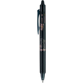 FriXion Clicker Erasable Retractable Gel Pen, 1 mm, Black Ink/Barrel, Dozen