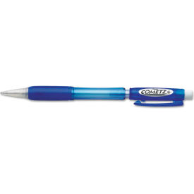Cometz Mechanical Pencil, 0.9 mm, HB (#2.5), Black Lead, Blue Barrel, Dozen