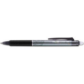 FriXion Clicker Erasable Retractable Gel Pen, 0.5mm, Black Ink/Barrel, Dozen
