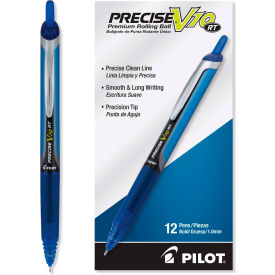 Precise V10RT Retractable Roller Ball Pen, Bold 1 mm, Blue Ink/Barrel, Dozen