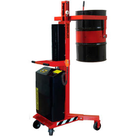 Power Drum Lift & Manual Tilter for 55 Gallon Drums - 800 Lb. Capacity