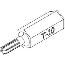 Partition T10 Torx Bit, Steel - HW0037
