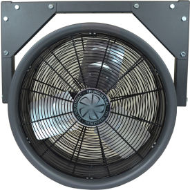30" High Velocity Air Circulator Drum Fan w/ Yoke Mount, 9,000 CFM, 1 HP, 3 Phase
