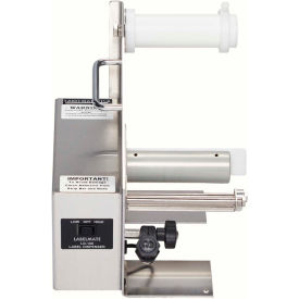 Automatic Label Dispenser, Opaque Labels, 8"L x 8"W x 10-1/2"H, Stainless Steel