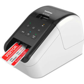 Ultra-Fast Label Printer with Wireless Networking, White & Black