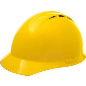 Americana Vented Cap, 4-Point Nylon Mega Ratchet Suspension, Yellow