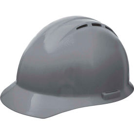 Americana Vented Cap, 4-Point Nylon Mega Ratchet Suspension, Gray