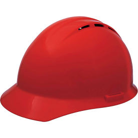 Americana Vented Cap, 4-Point Nylon Mega Ratchet Suspension, Red