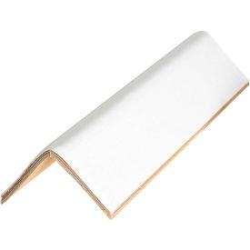 Medium Duty Edge Protectors, 2"W x 2"D x 48"L, .16" Thick, White