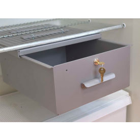 Large Aluminum Refrigerator Lock Box with Keyed Alike Lock
