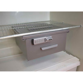 Large Aluminum Refrigerator Lock Box with E-Lock 183036