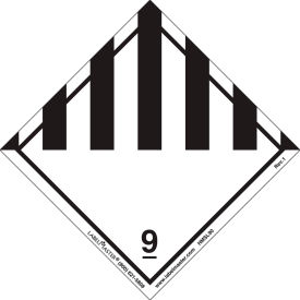 Miscellaneous Dangerous Goods Label, PVC-Free Film, 500/Roll