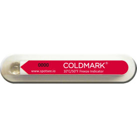 ColdMark Temperature Indicators, 10°C/50°F, 100/Box