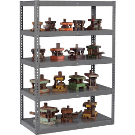5 Shelf, Extra Heavy Duty Boltless Shelving, 48-5/8"W x 18-5/8"D x 96"H