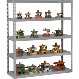 5 Shelf, Extra Heavy Duty Boltless Shelving, 72-5/8"W x 24-5/8"D x 72"H