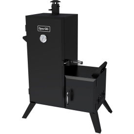 Vertical Offset Charcoal Smoker