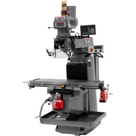 JTM-1254VS With Newall DP700 3X DRO, X & Y Powerfeeds & Air Power Drawbar