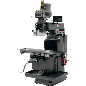 JET 698079 JTM-1254VS Mill with Newall DP700 3X DRO, X Powerfeed & Air Power Drawbar