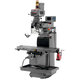 JTM-1254RVS With ACU-RITE 203 3X DRO, X Powerfeed & Air Power Drawbar
