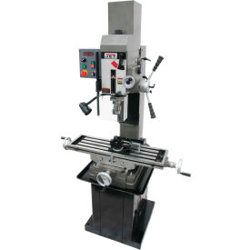 351157 JMD-45VSPFT Var. Spd Geared Head Sq Column Mill Drill, Power Downfeed, Newall DP700