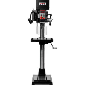 20" Clutch EVS Drill Press,Power Downfeed 1-1/2HP,115V,Single Phase