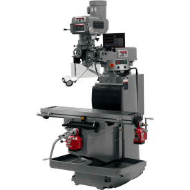 JTM-1254RVS With Newall DP700 3X (Q) DRO, X & Y Powerfeeds