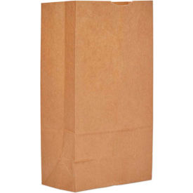 Heavy Duty Paper Grocery Bags, #12, 7"W x 4-3/8"D x 13-3/4"H, Kraft, 500/Pack