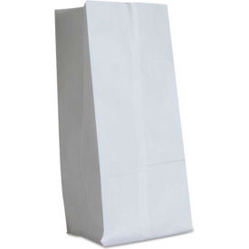 Paper Grocery Bags, #16, White, 500/Pack