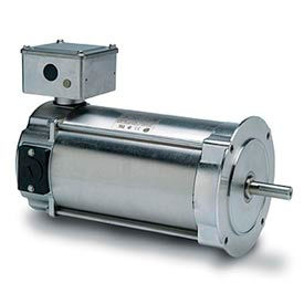 Washdown DC Motor-1/2HP, 180V, 1750RPM, TEFC, C face