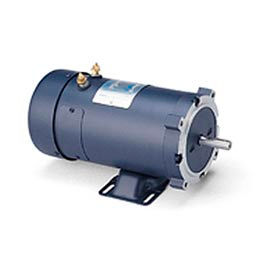Leeson Motors DC Motor-1.0HP, 24V, 1800RPM, TEFC, Rigid C