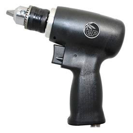 Pistol Grip Air Drill, Keyed, 3/8" Chuck, 20000 RPM