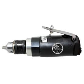 Straight Air Drill, Keyed, 1/4" Chuck, 6000 RPM