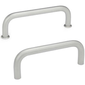 Cabinet "U" Handles Round Stainless Steel, with Tapped Holes