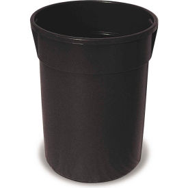 Plastic Liner For 32 Gallon Trash Can, Black
