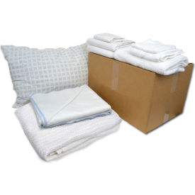 Non-Prewashed - Bed & Bath Economic Dorm Kit - Twin-XL Size