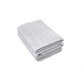 Hotel Basics Bath Towel - 48" x 24" - White - 12 Pack