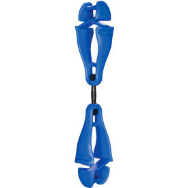 3420 Squids Swiveling Glove Clip Holder, Dual Clips, Blue