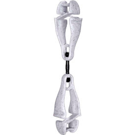 3420 Squids Swiveling Glove Clip Holder, Dual Clips, Granite
