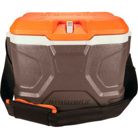 5170 Chill-Its Industrial Hard Sided Cooler, 17 Quart, Orange/Gray
